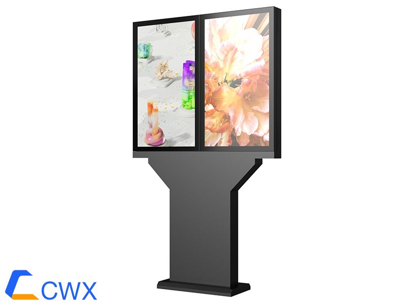 43 ′ 2-screen Full plane outdoor display advertising machine